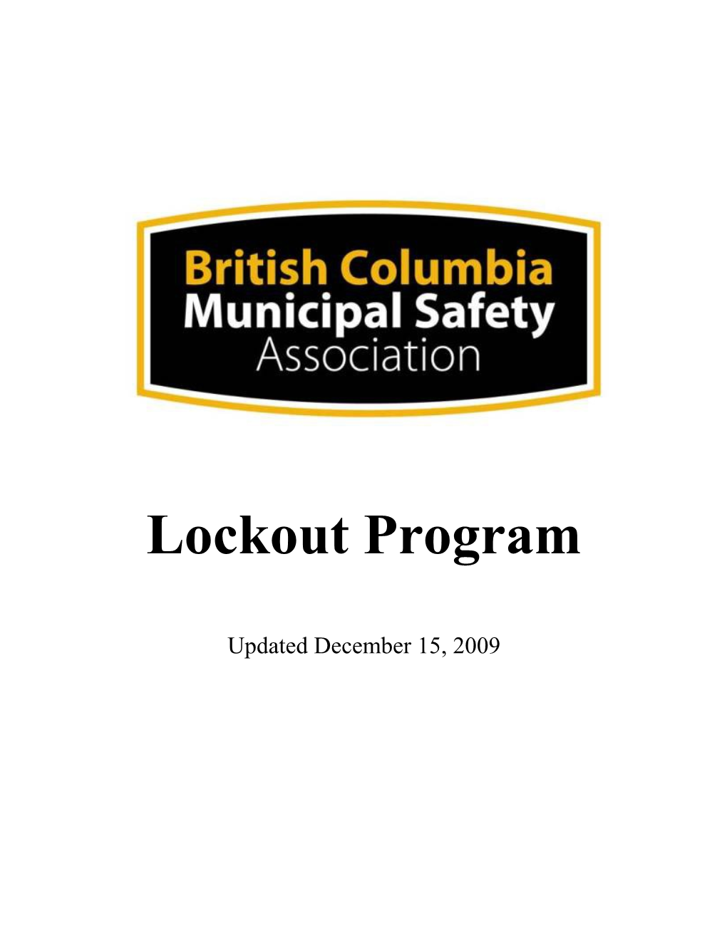 Lockout Program