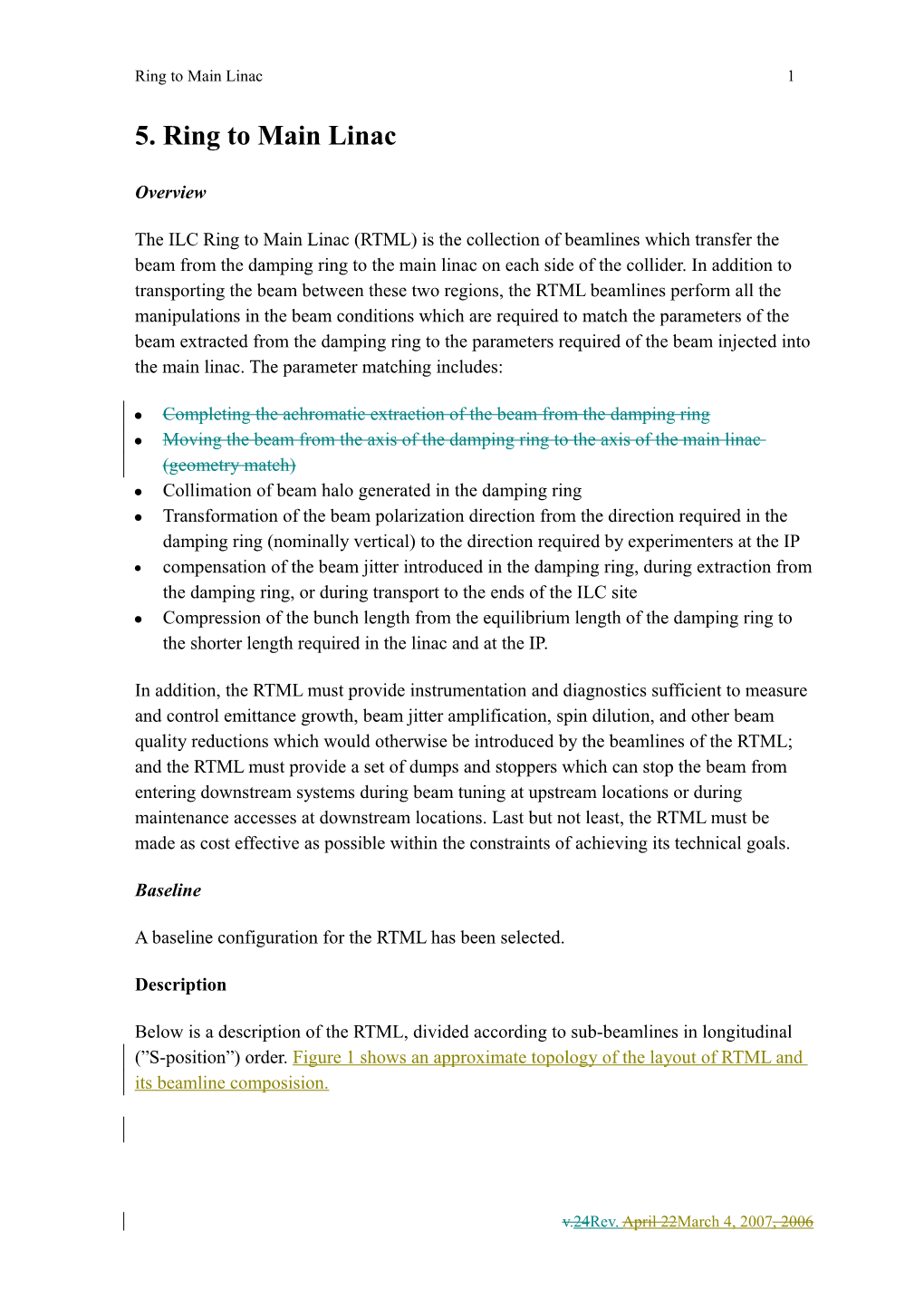 Baseline Configuration Document