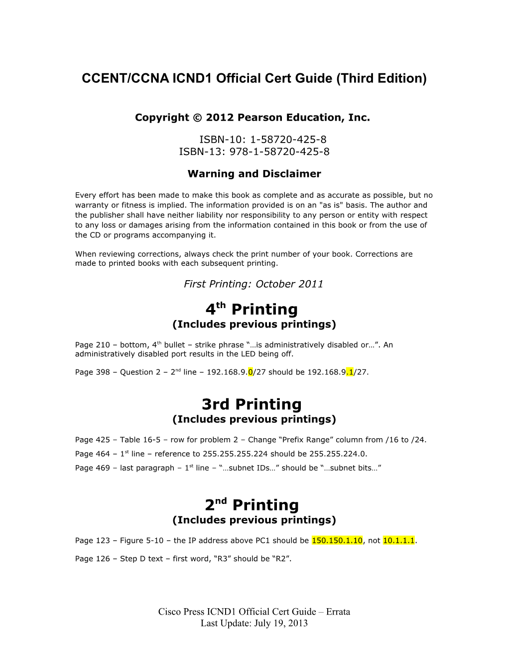 Fix Example 5-4 Trunking Configuration on 1900