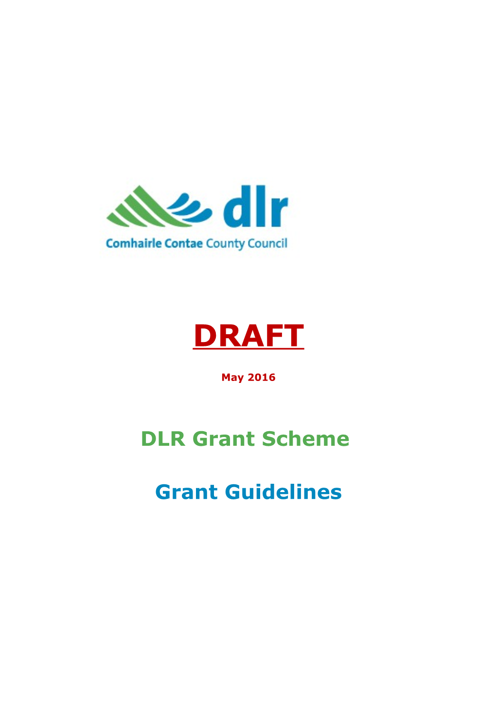 Grant Guidelines