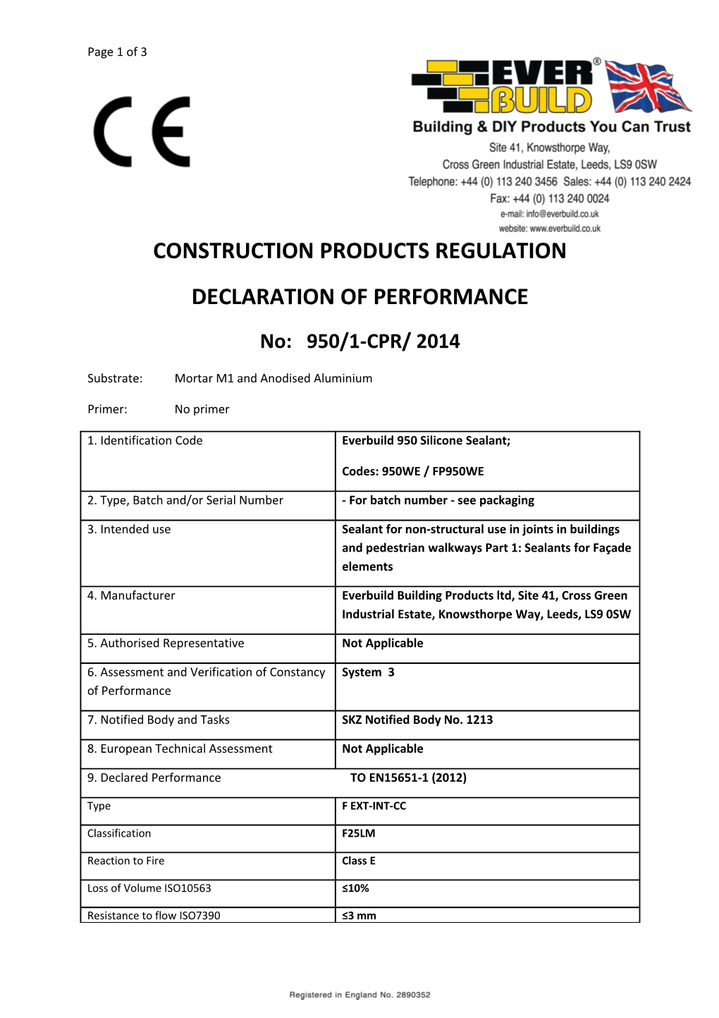 Construction Products Regulation