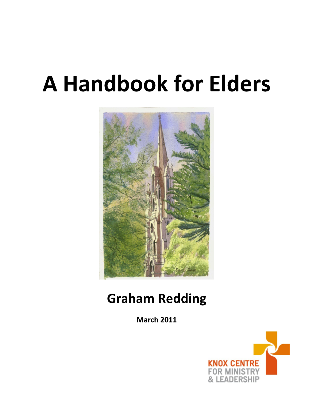 A Handbook for Elders