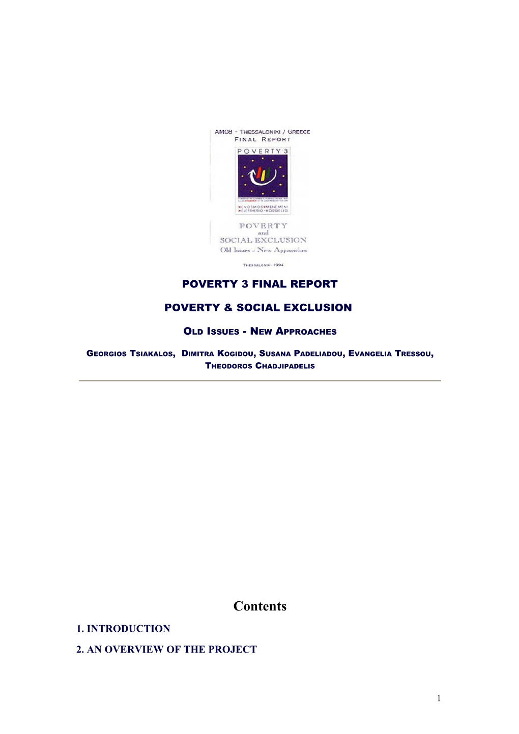 Poverty 3 Final Report