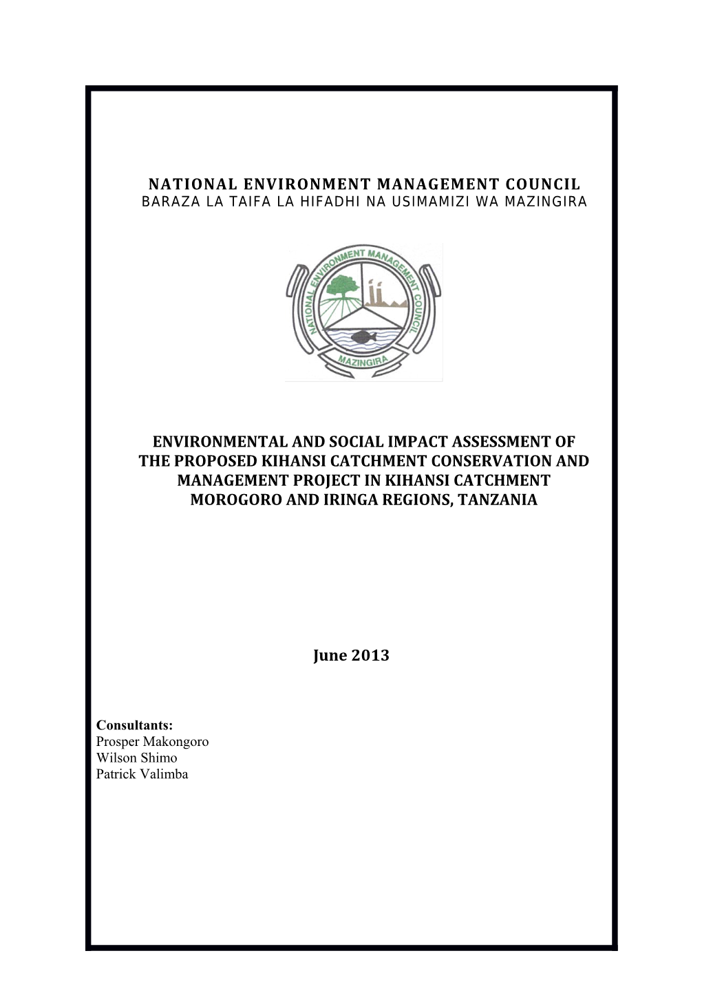 National Environment Management Council