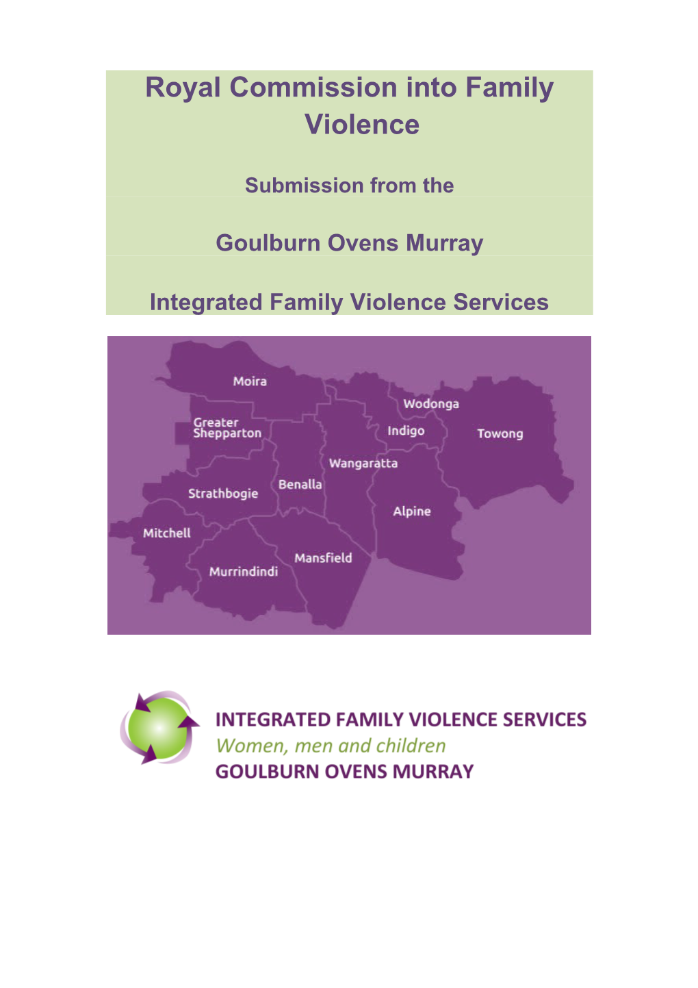 Royal Commission Into Family Violence