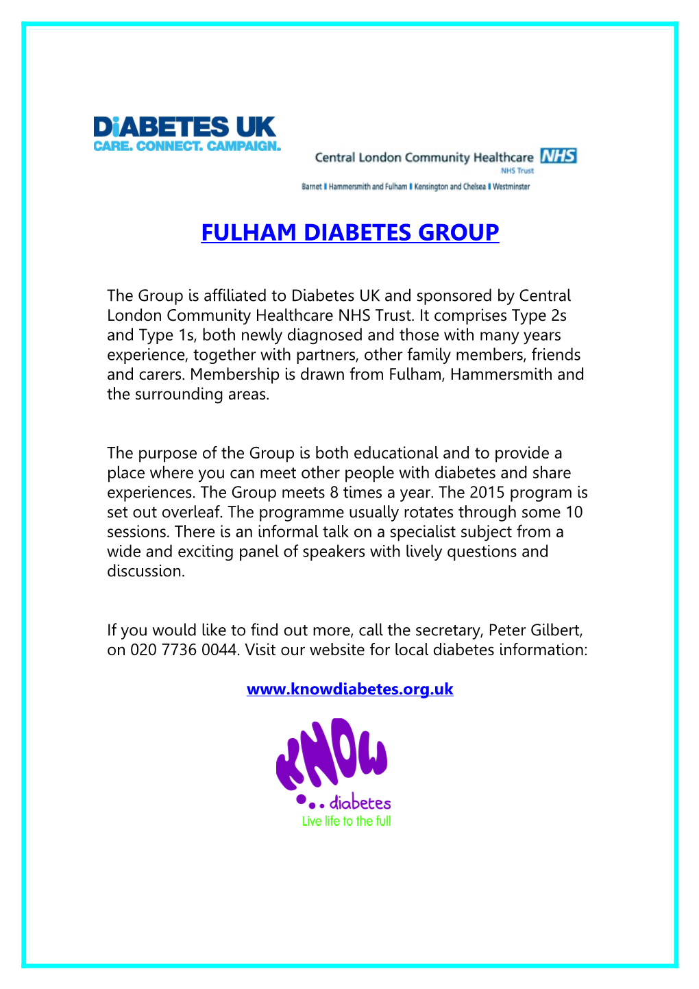 Fulham Diabetes Group
