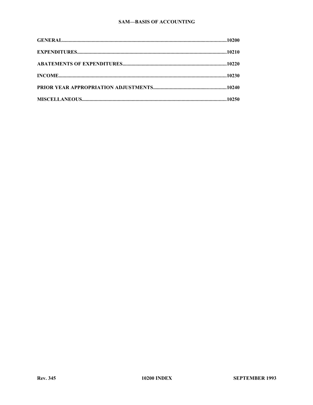 Prior Year Appropriation Adjustments 10240