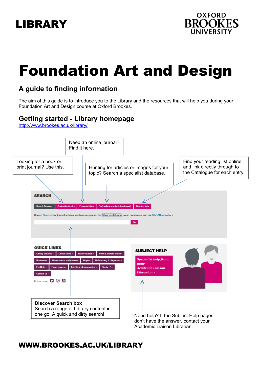 Foundation Art and Design