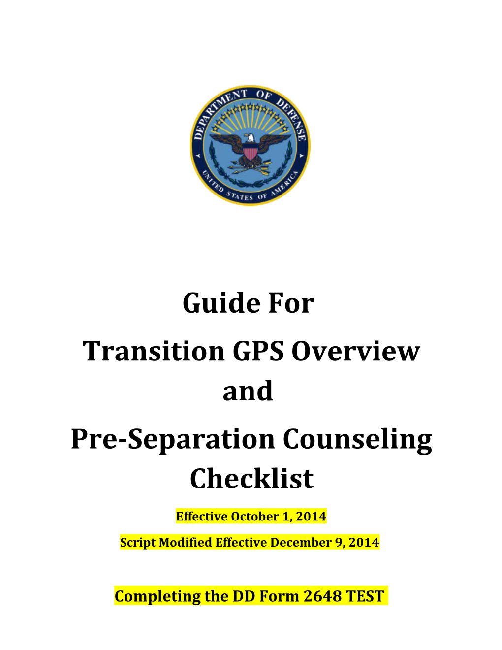 Transition GPS Overview And