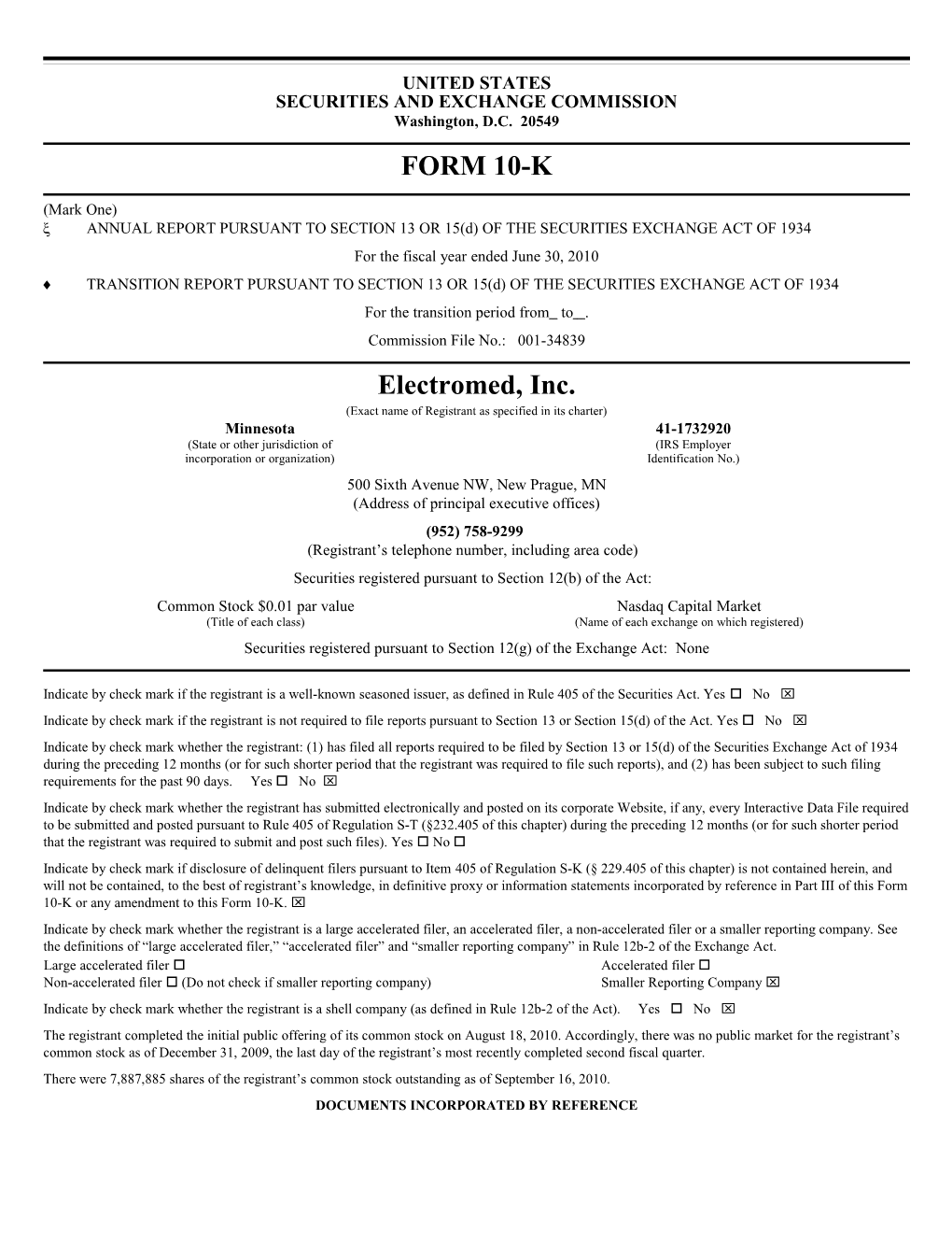 Securities and Exchange Commission s6