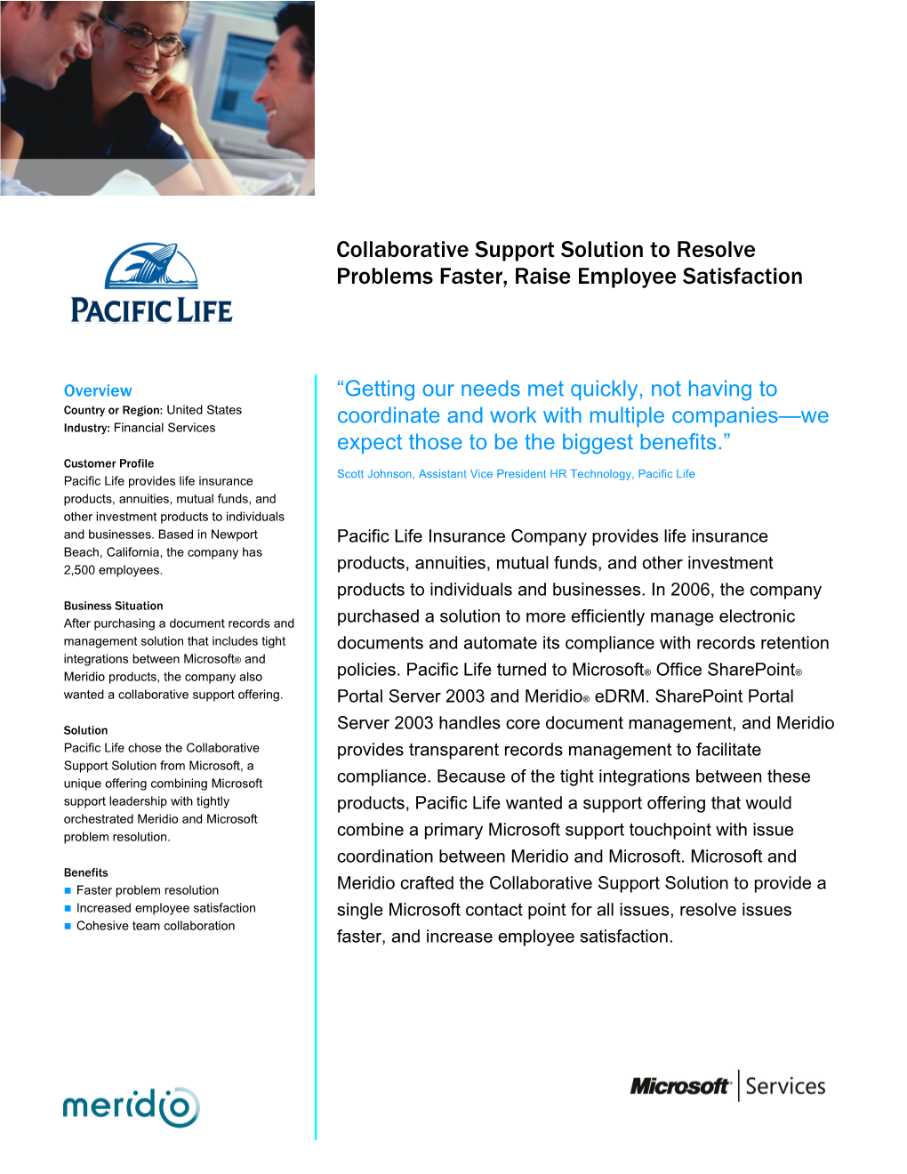 Collaborative Support Solution to Resolve Problems Faster, Raise Employee Satisfaction