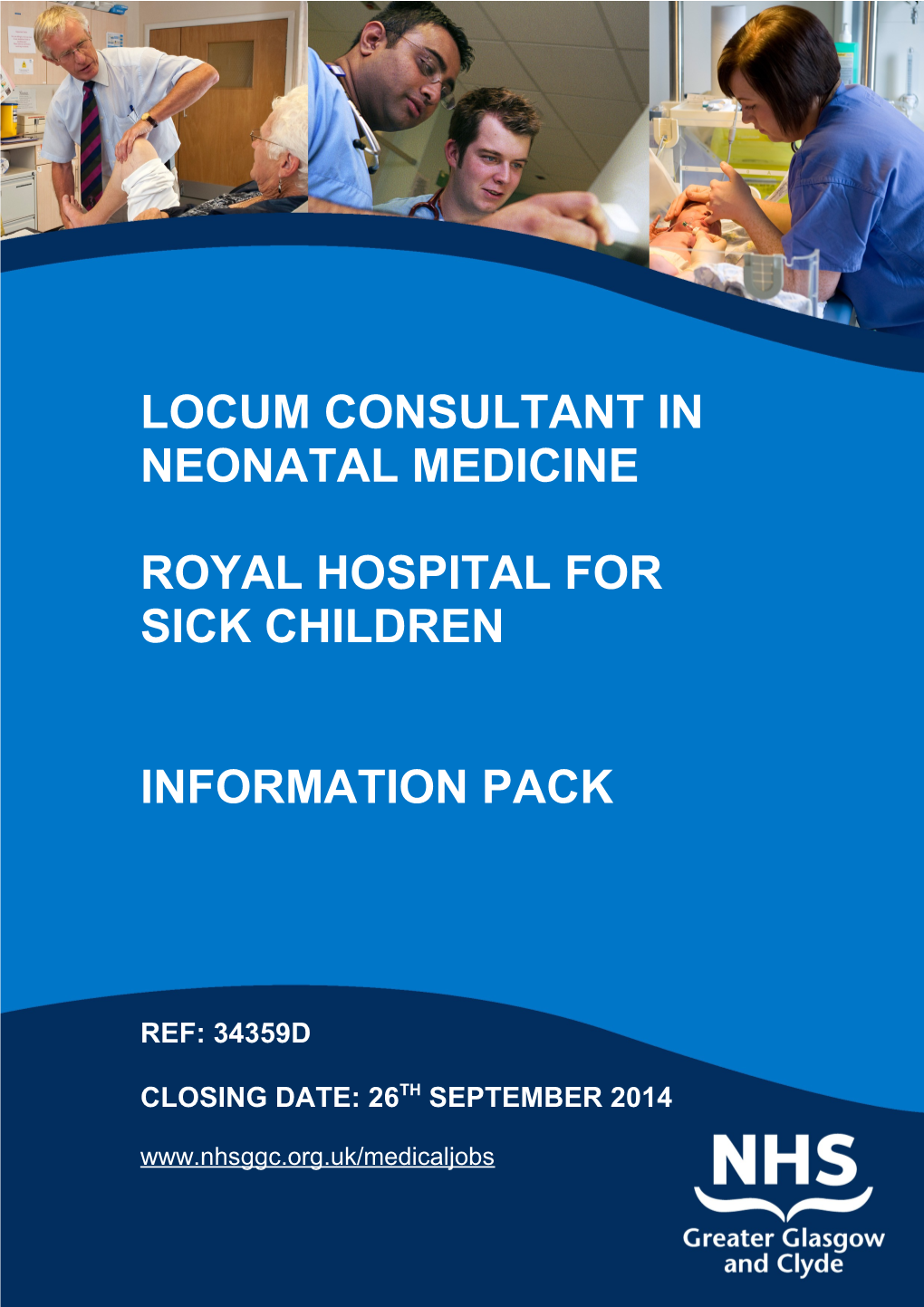 Locum Consultant in Neonatal Medicine