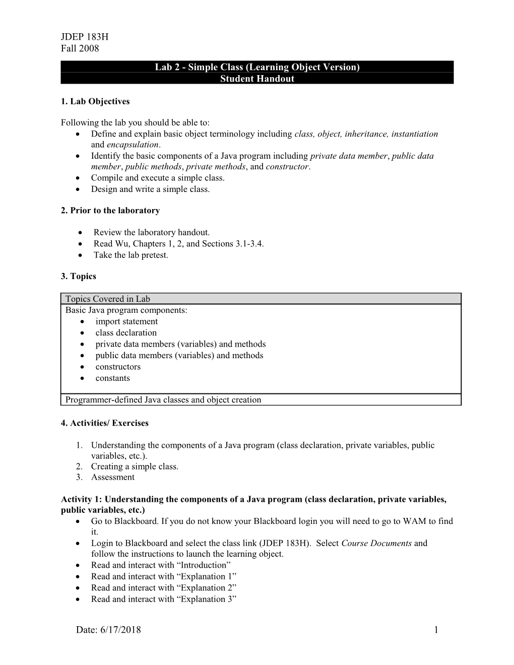 Lab Title: Review of IDE