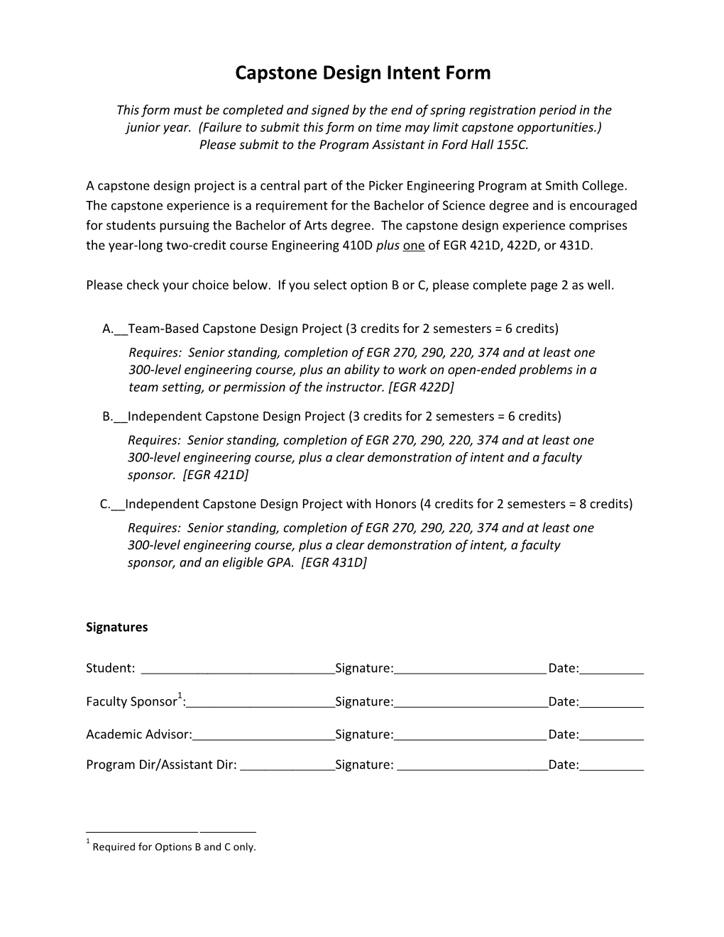 Capstone Intent Form June2013