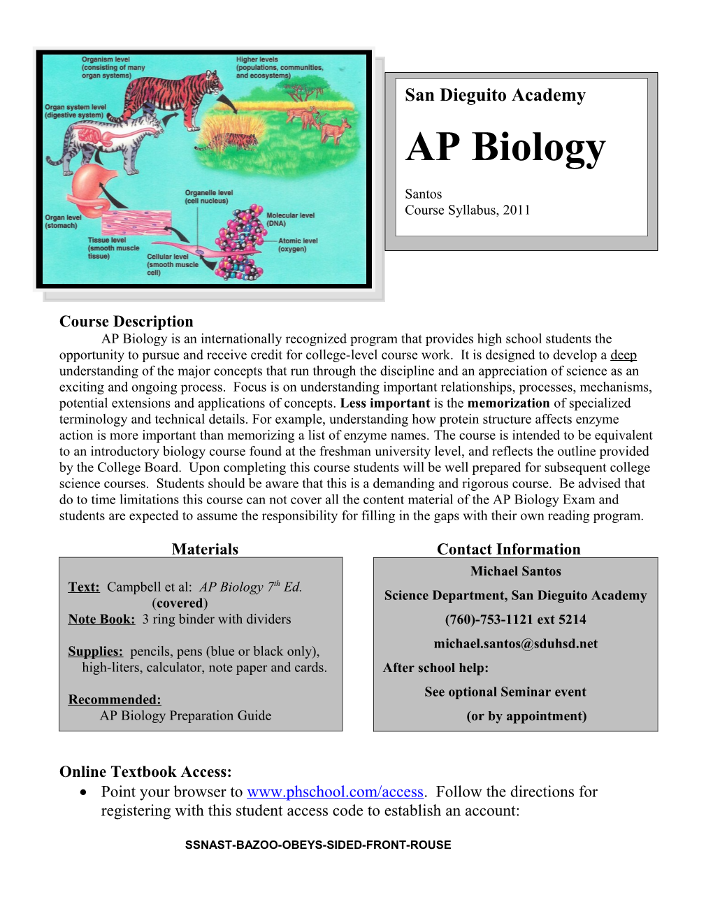 Course Description s19