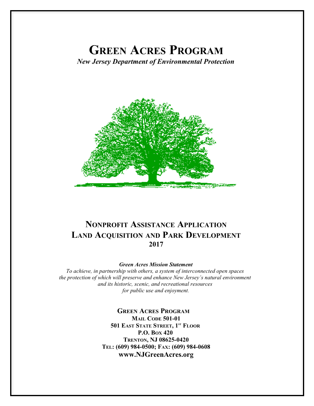 Green Acres Program