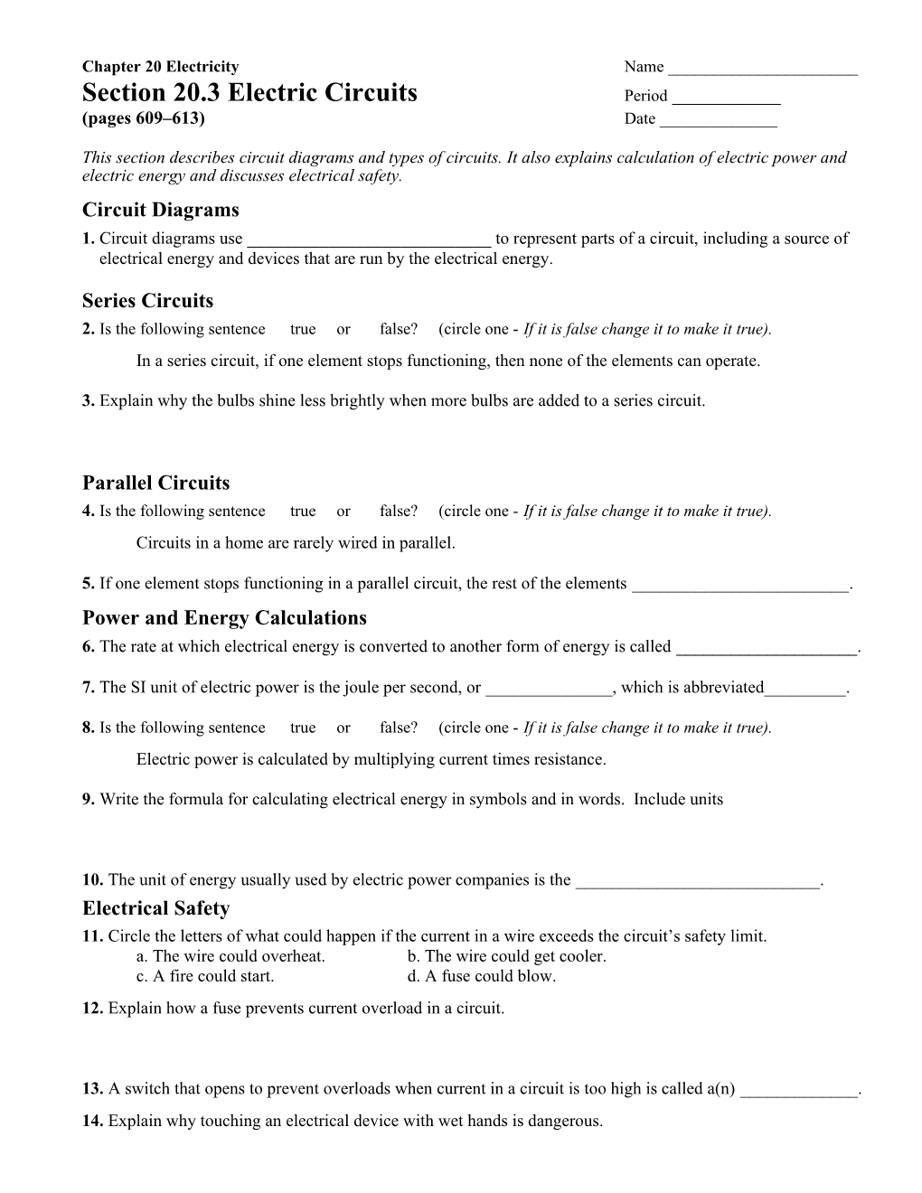 Chapter 12 Forces and Motion