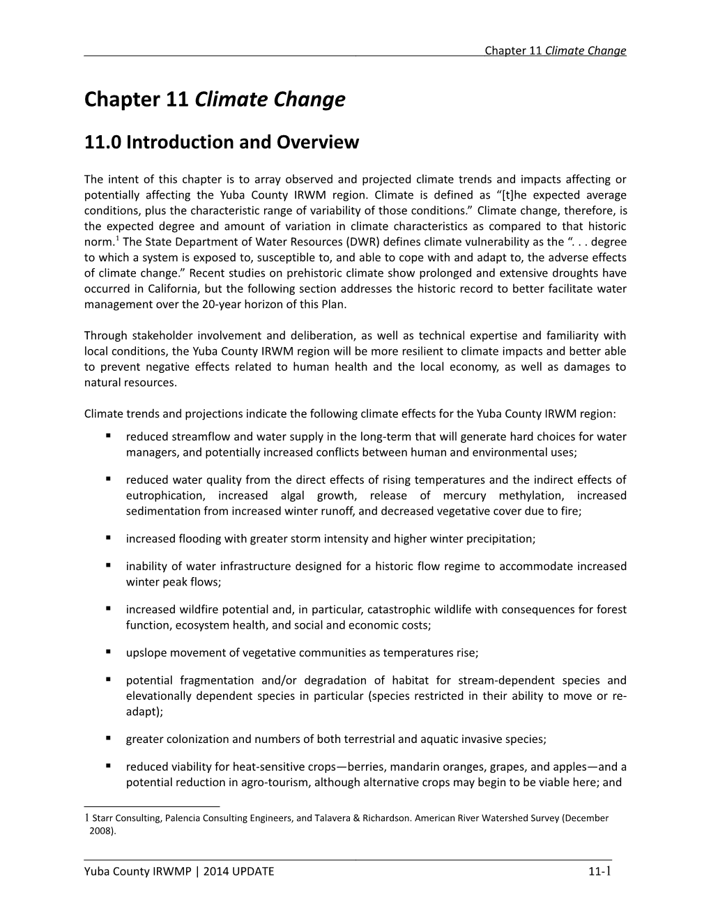 Chapter 11 Climate Change