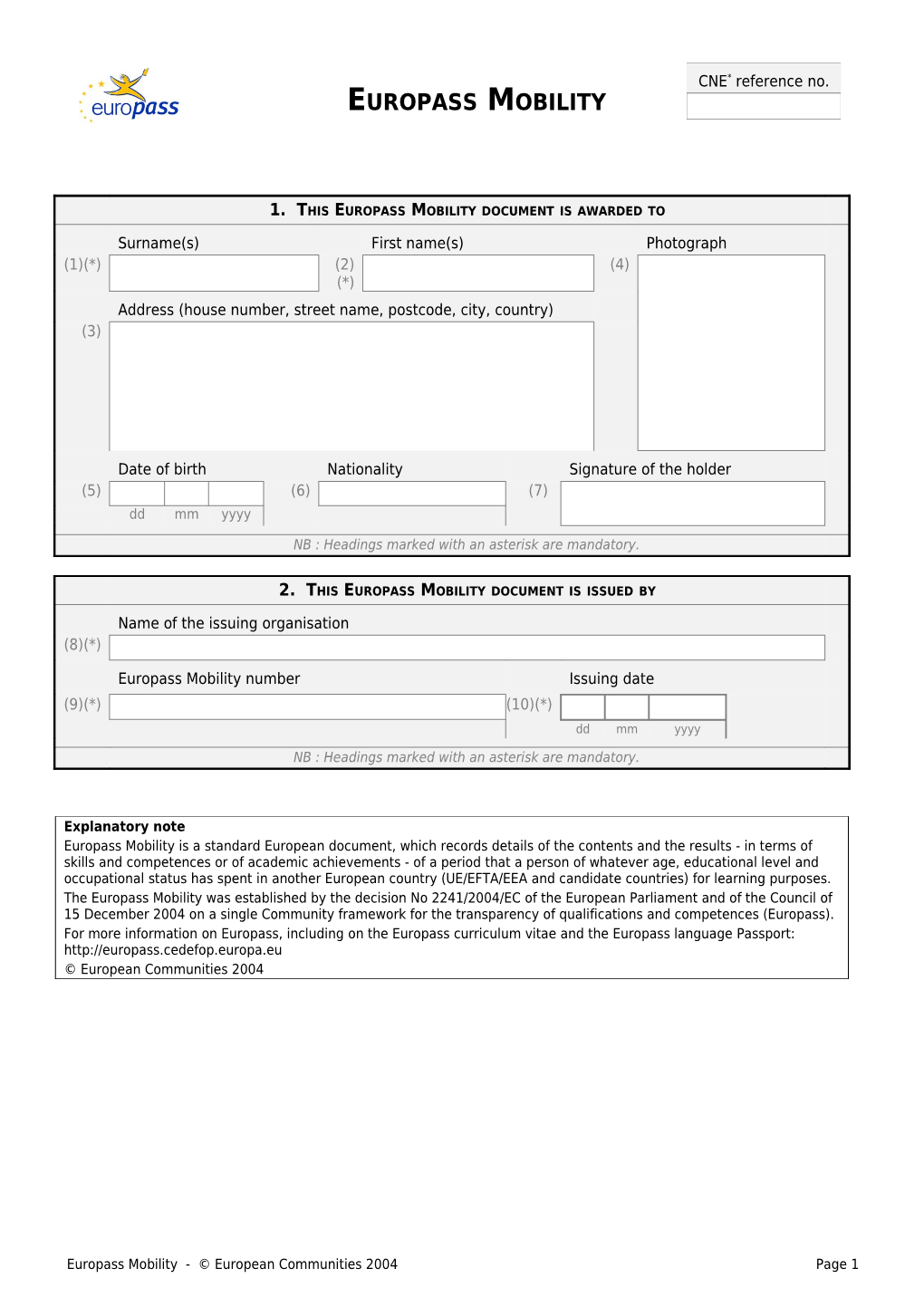 Europass Mobility Template EN s1