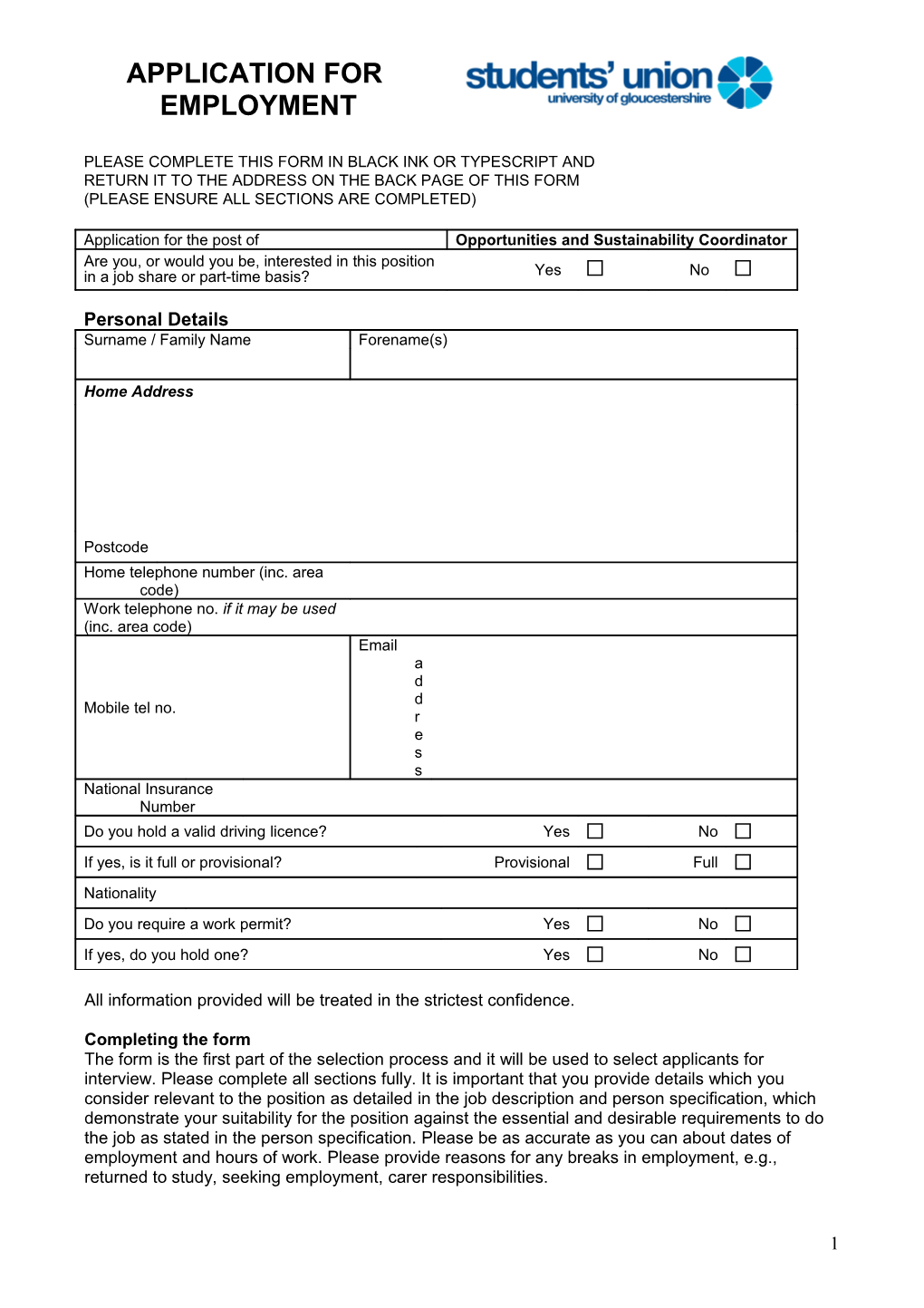 Home Telephone Number (Inc. Area Code)