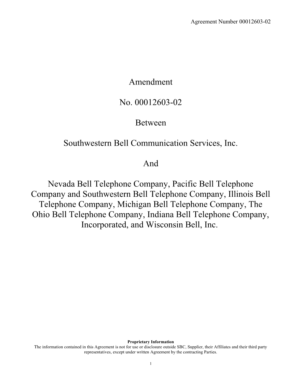 Southwestern Bell Communication Services, Inc