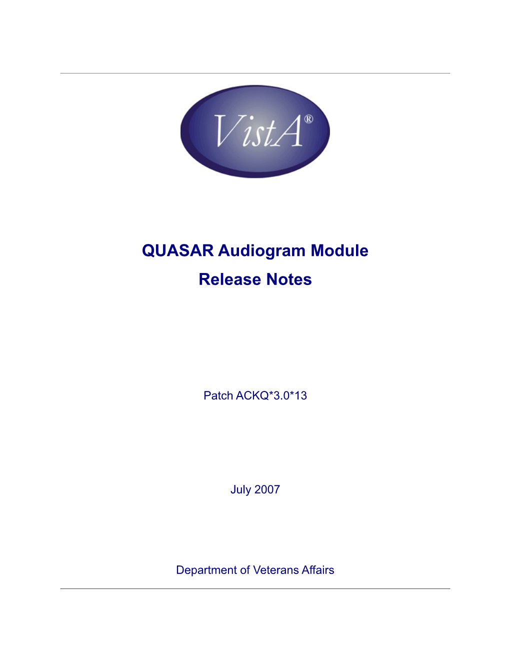 QUASAR Audiogram Module