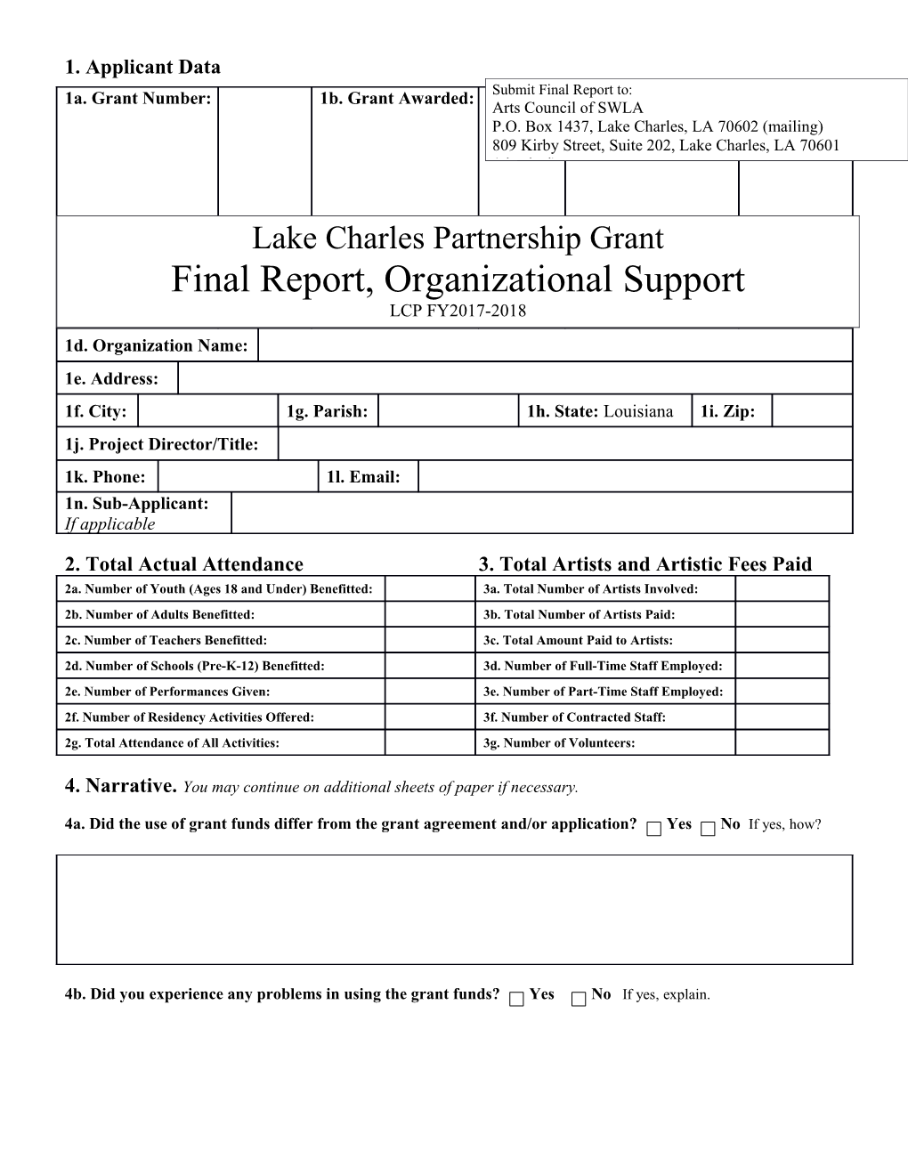 DAF Program - Project Assistance Final Report