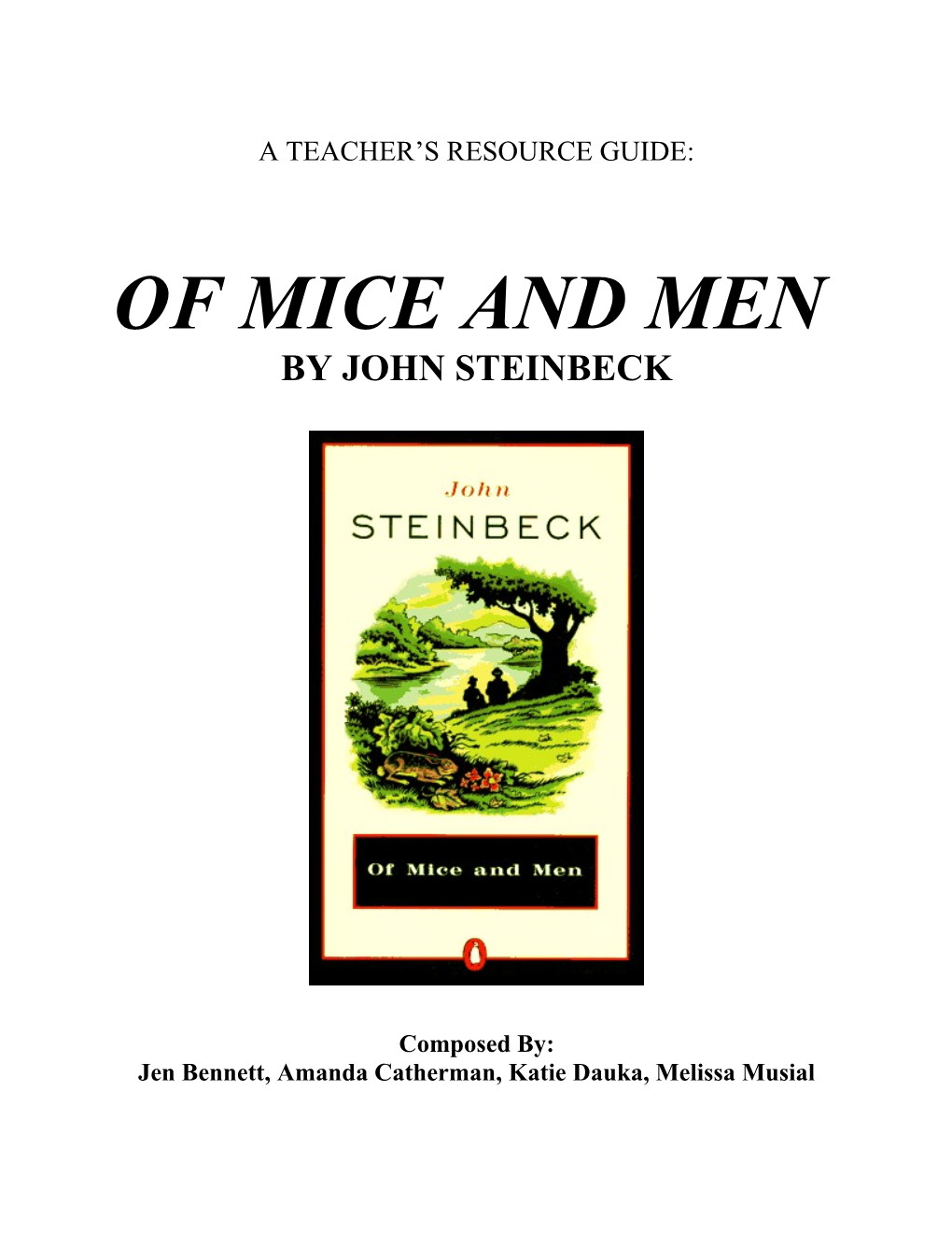 Of Mice and Men: Theme of Friendship