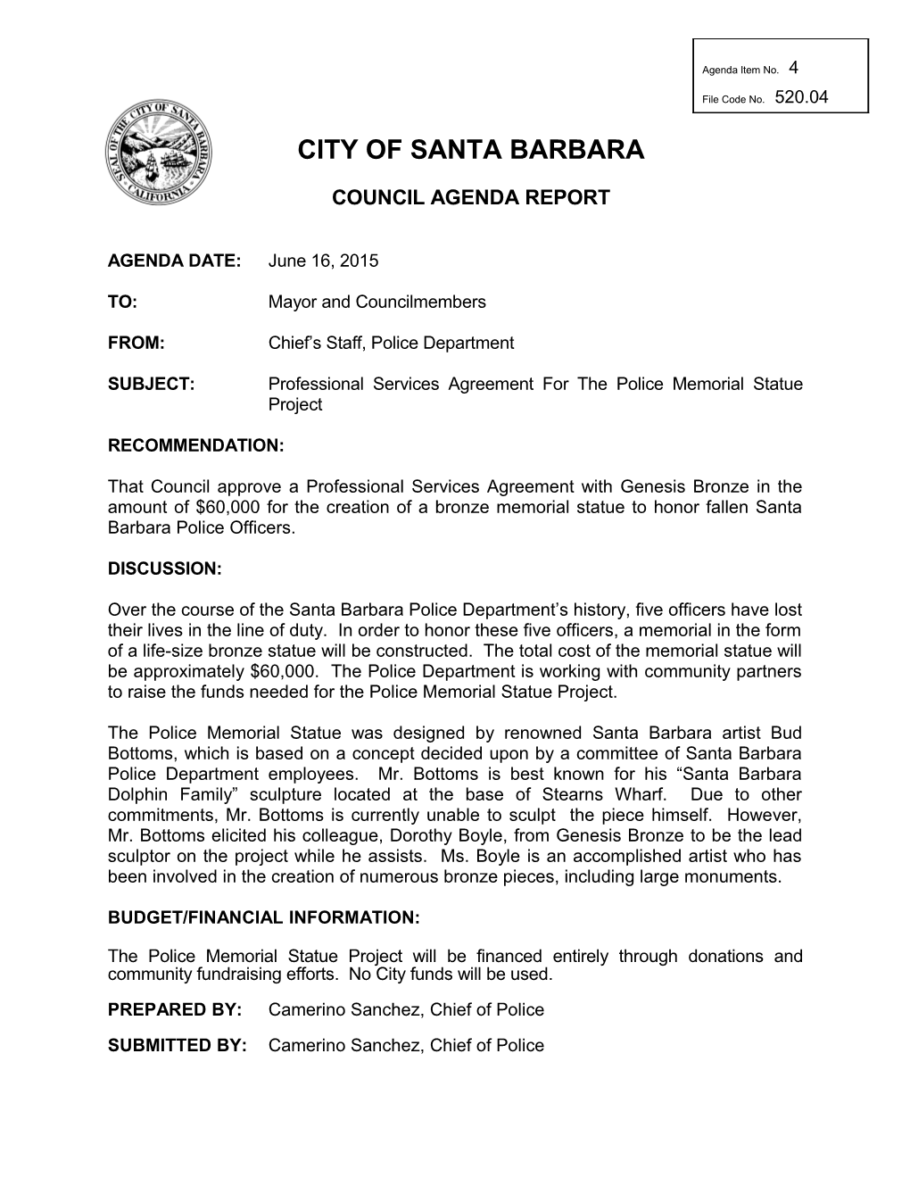 City of Santa Barbara s3
