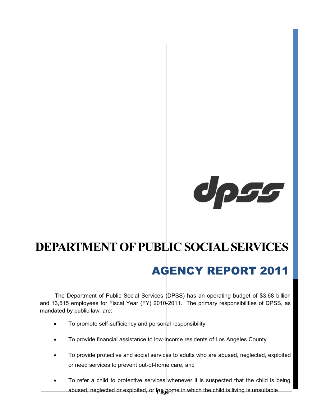 Department of Social Services s4