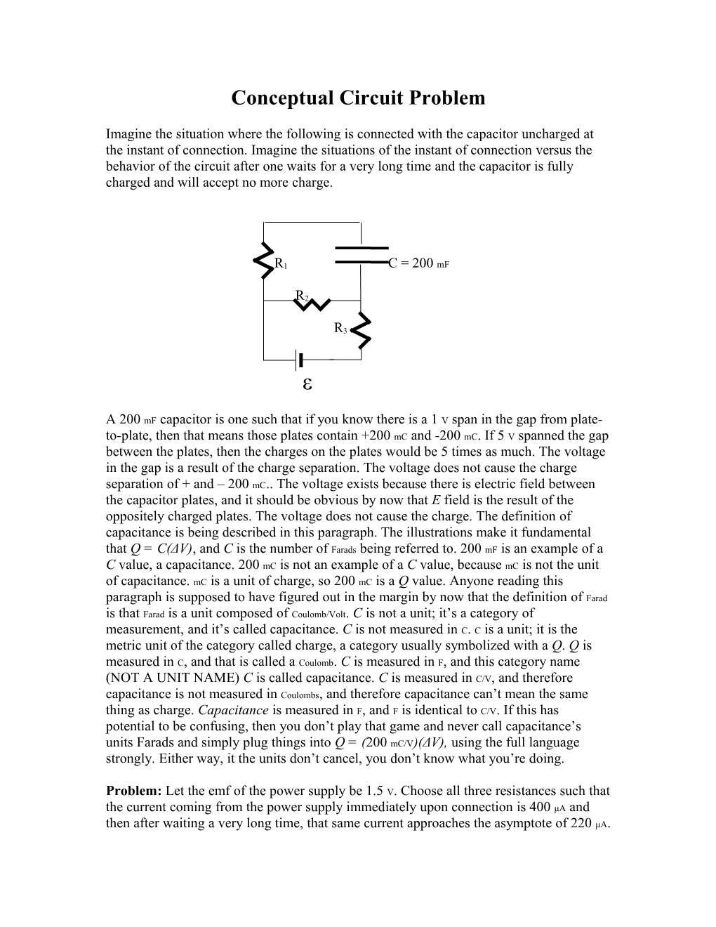 Introductory DC Circuit Measuring