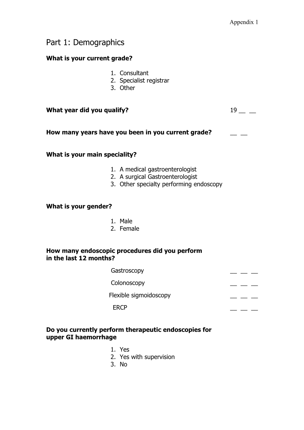 What Is Your Current Grade?