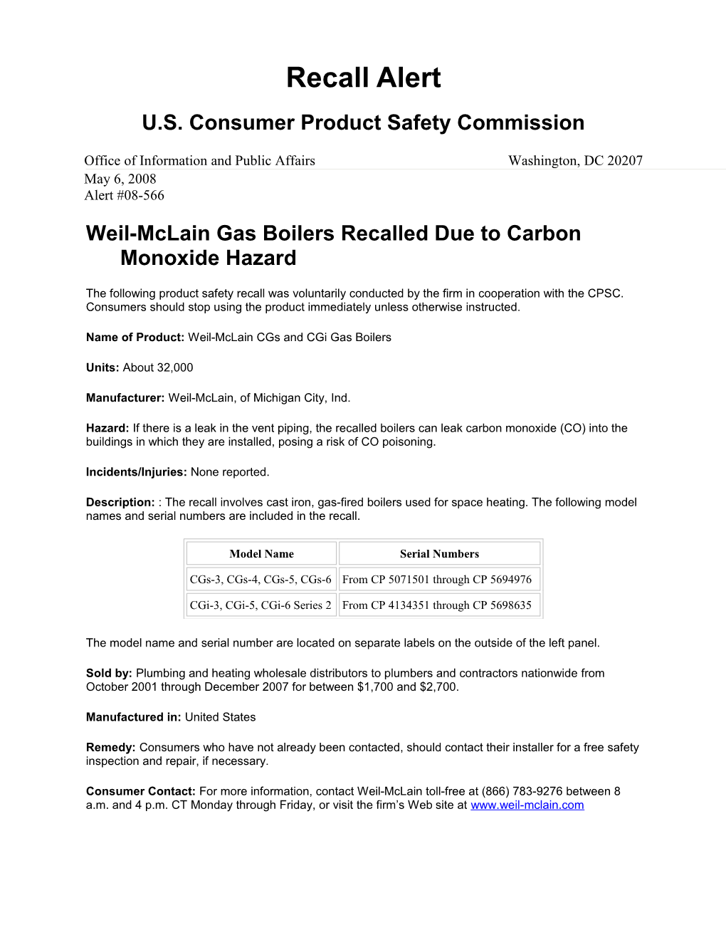 U.S. Consumer Product Safety Commission s1