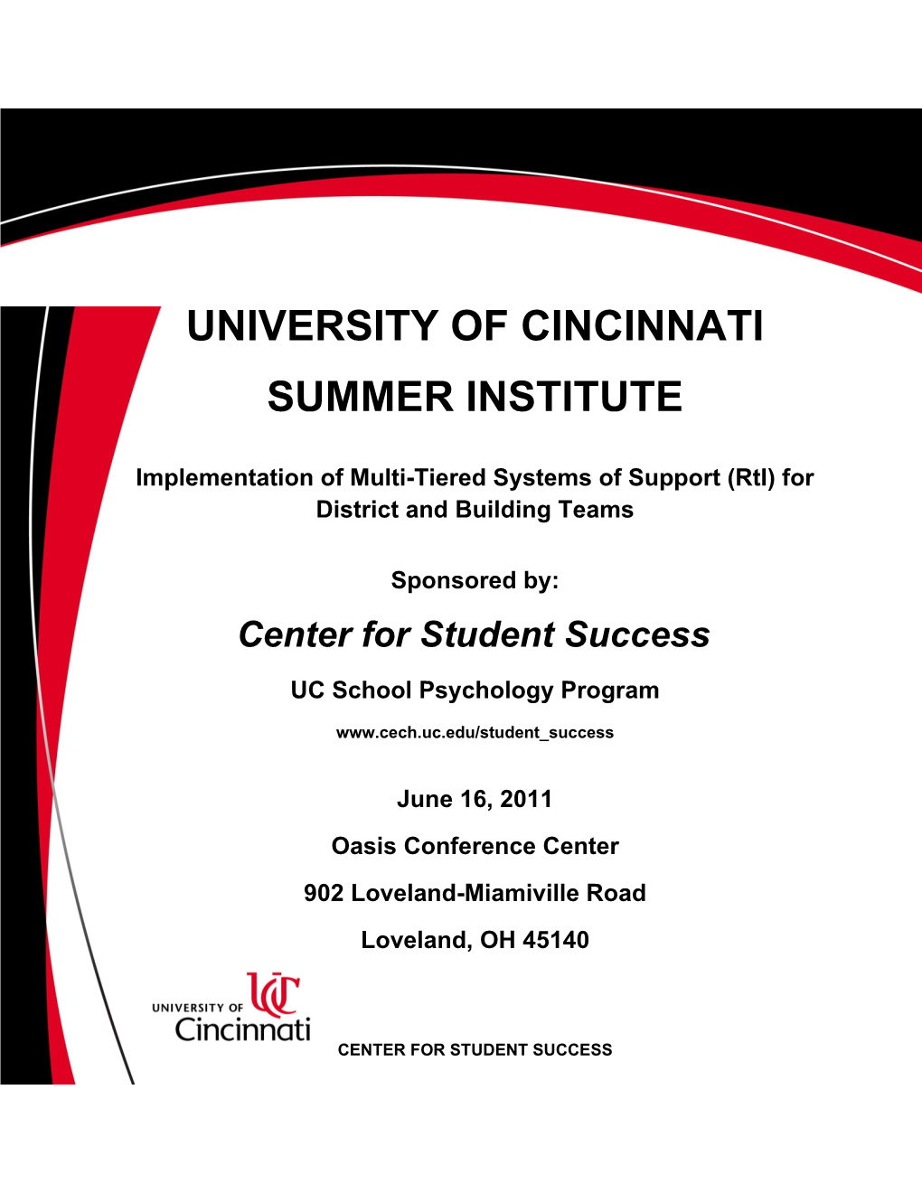 University of Cincinnati s2