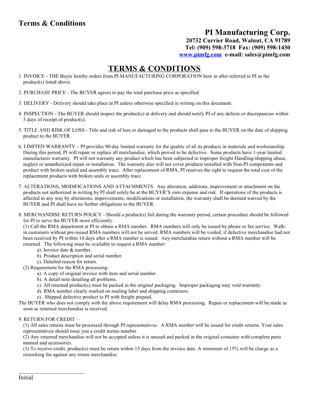 Terms & Conditions s4