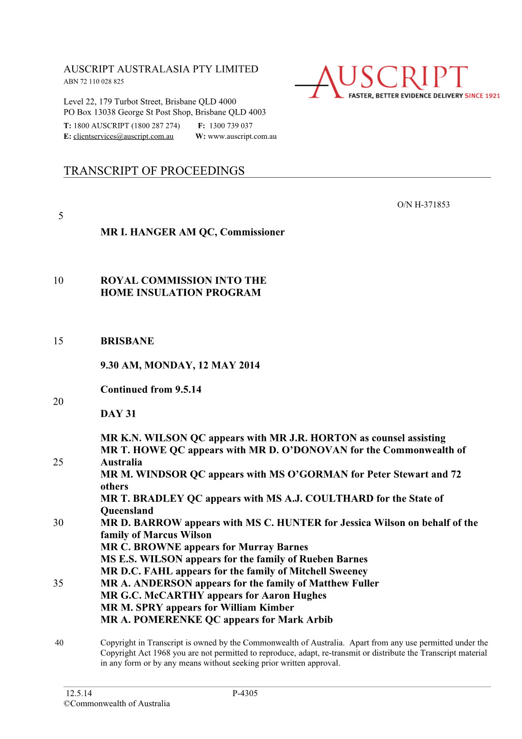 Auscript Australasia Pty Limited