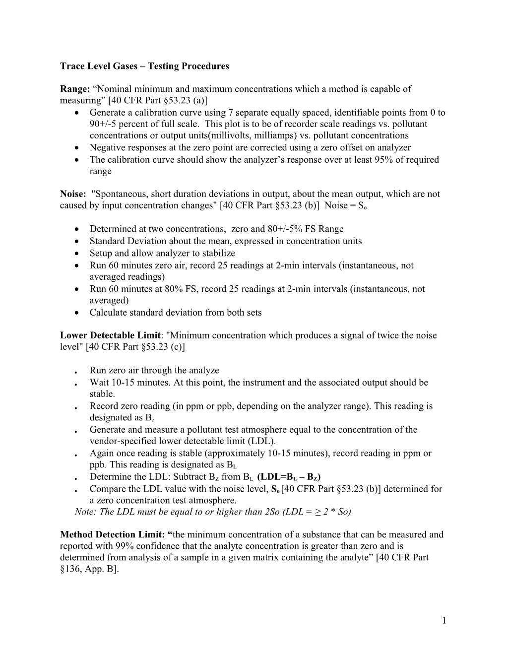 Here's My Starting Point for Mutual Agreement and Understanding of the Nature of the Tests