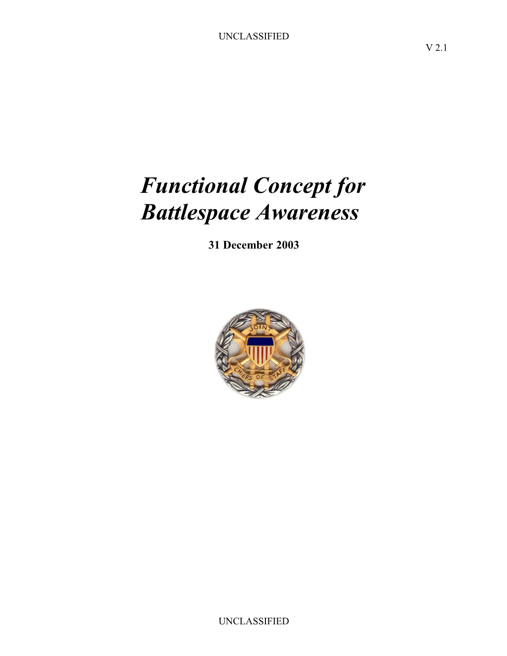 Functional Concept For