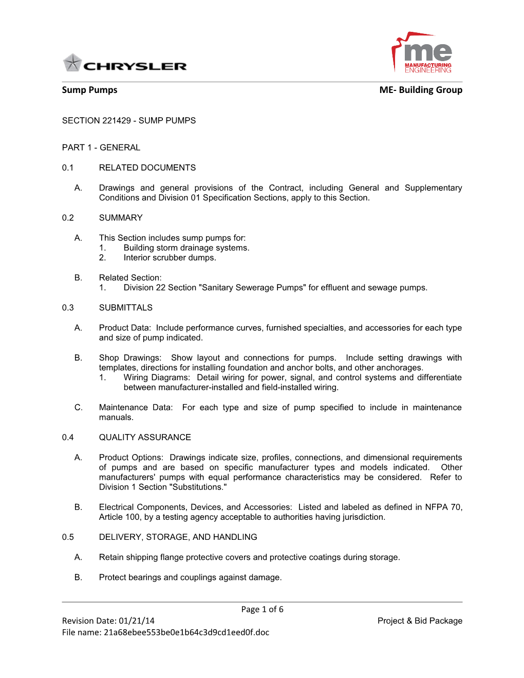 Sump Pumps ME- Building Group s1