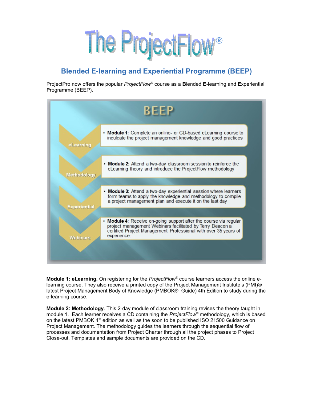 Projectpro Has Released Their Landmark Projectflow Project Management Methodology Which