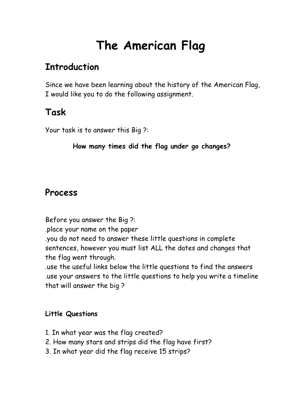 The American Flag