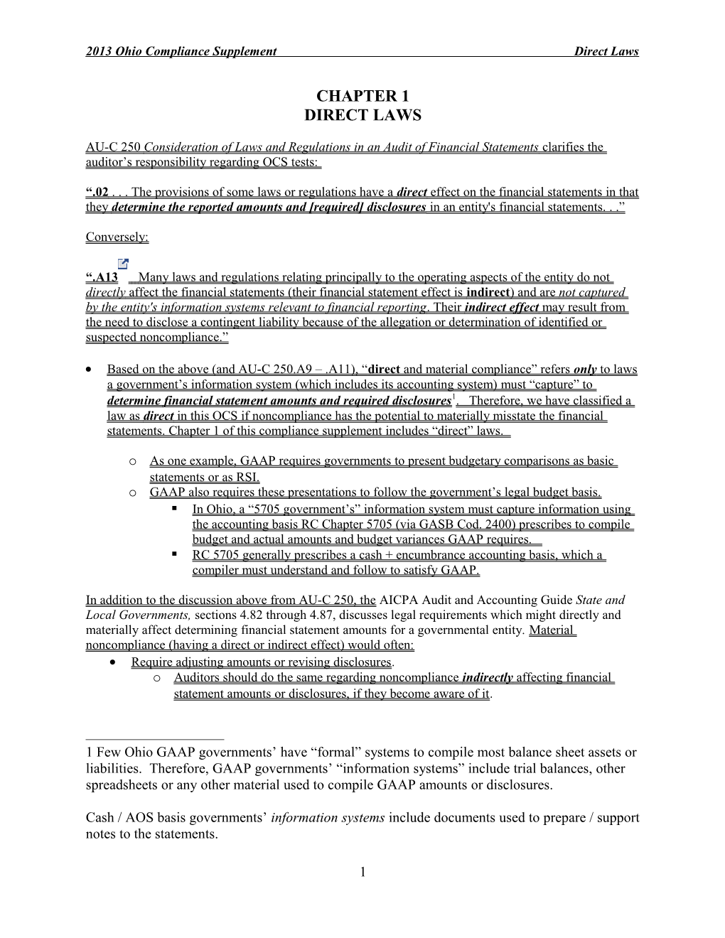 2013 Ohio Compliance Supplementdirect Laws