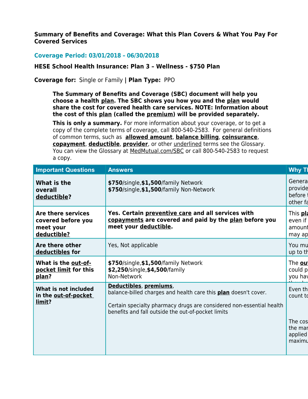 Summaryofbenefitsand Coverage:Whatthis