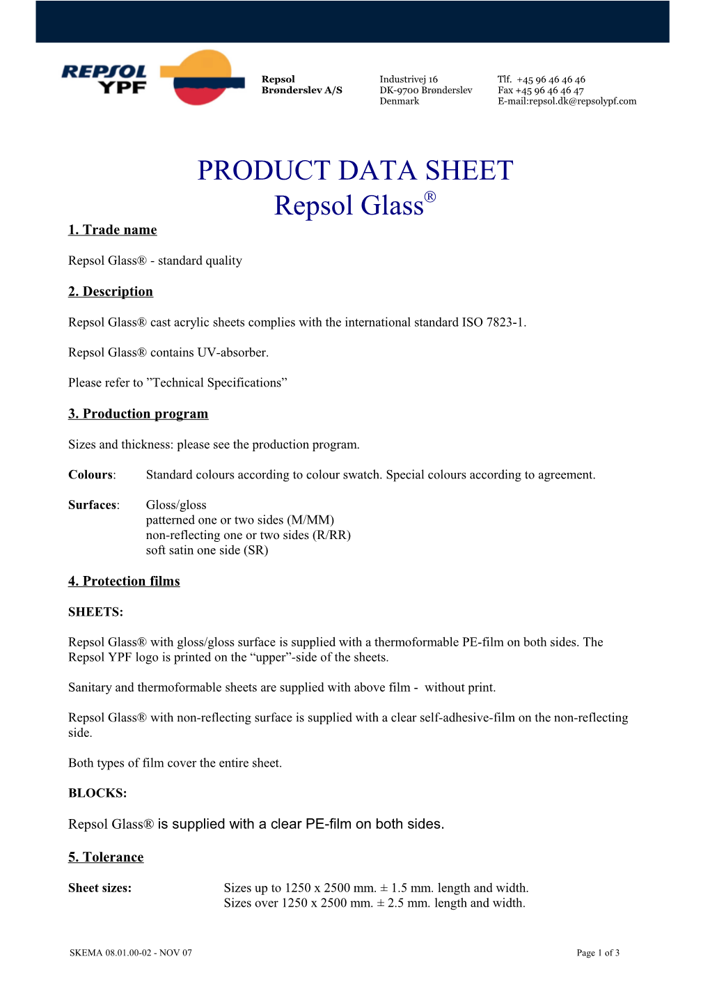 Product Data Sheet s2