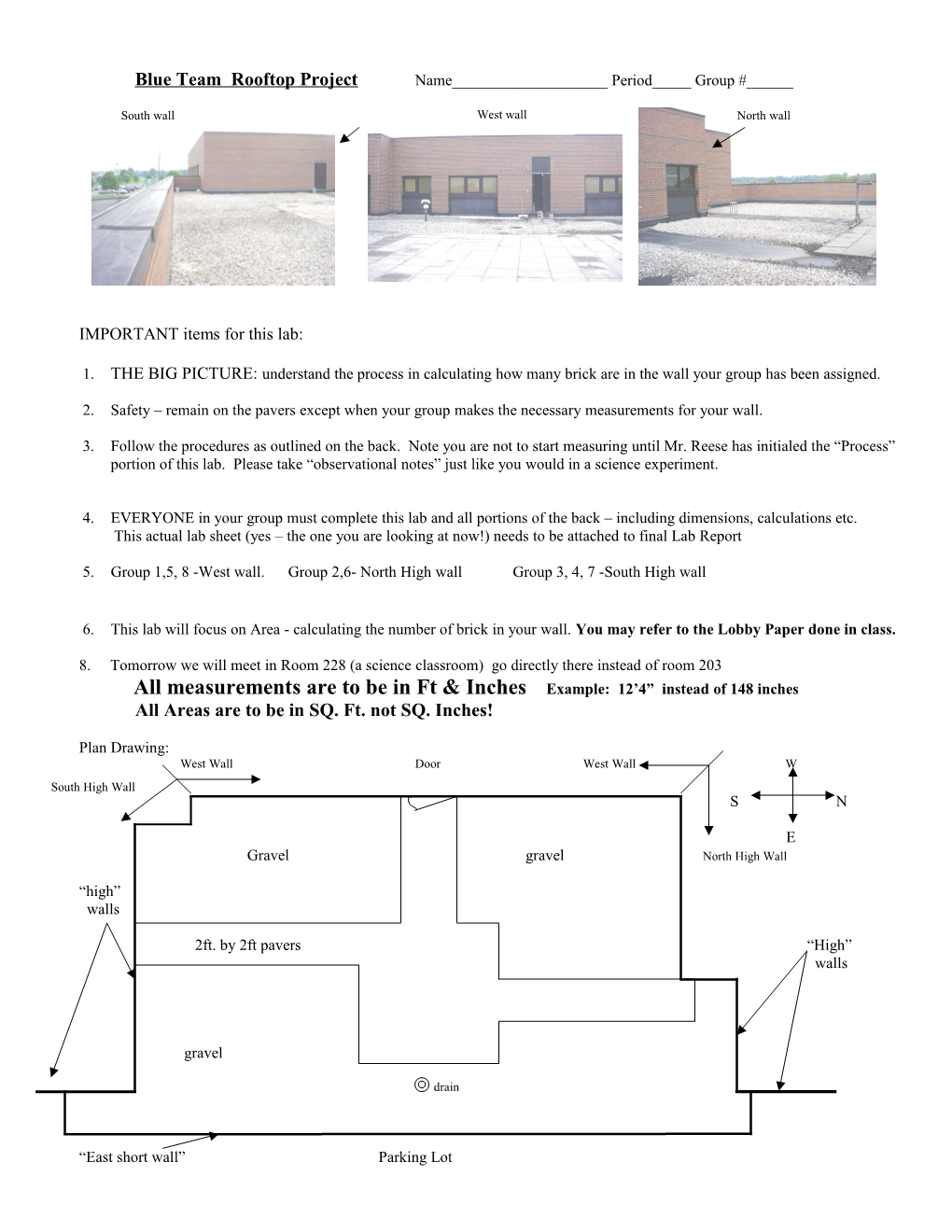 Freshman Academy Rooftop Project