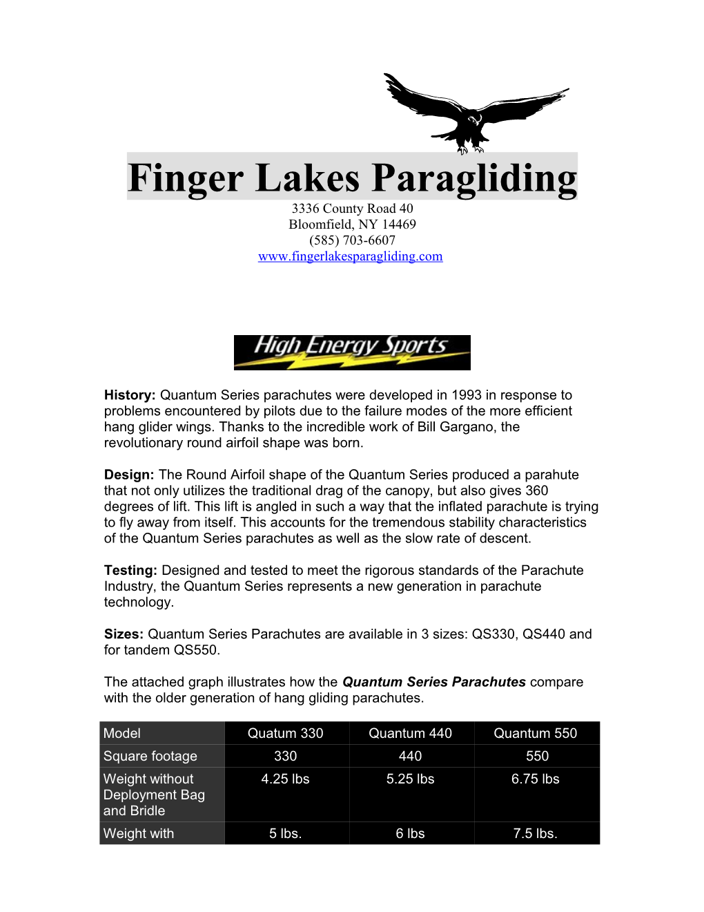 Finger Lakes Paragliding