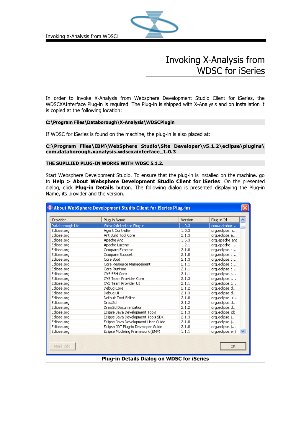 Invoking X-Analysis from WDSC for Iseries