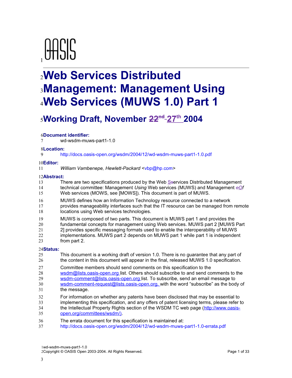 WSDM MUWS 1.0 Part 1