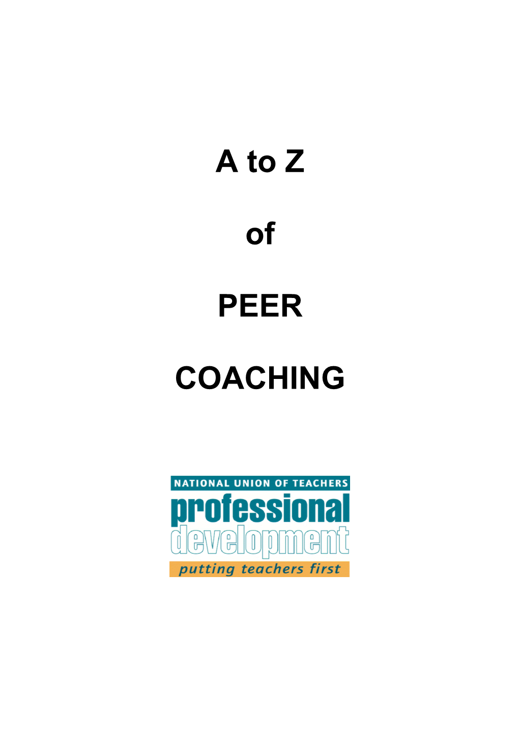 Peer Coaching Offers a Means by Which Teachers Can Deepen Their Awareness and Understanding Of