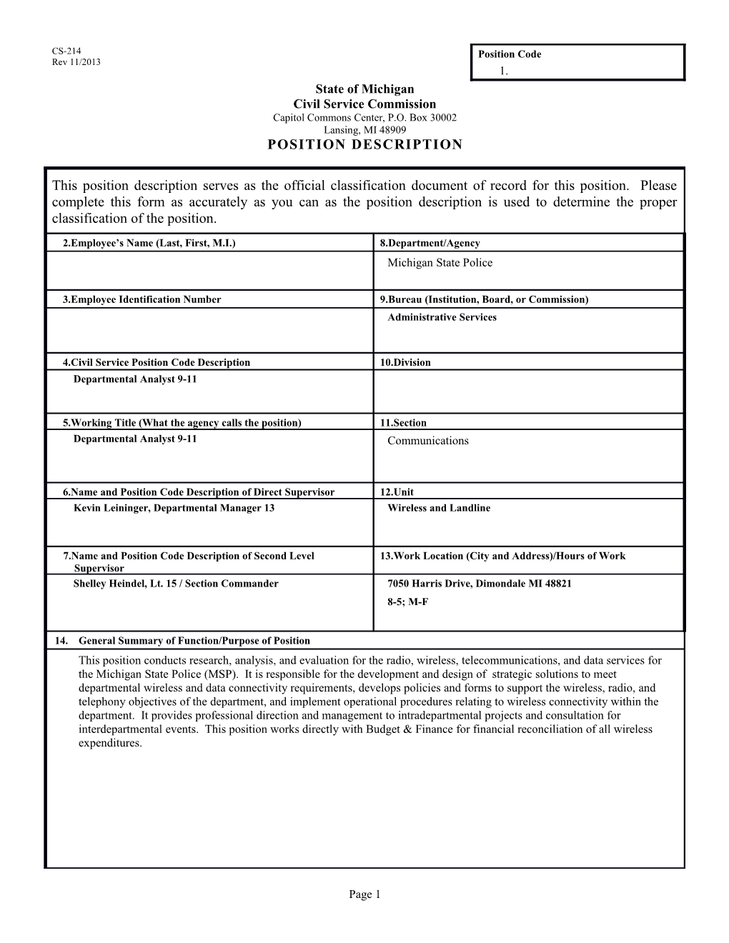 CS-214 Position Description Form s6